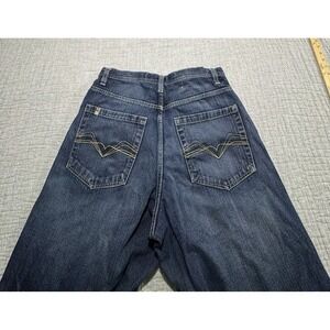 Vtg SouthPole‎ Gold Tab Jeans Mens 32x33 Baggy Wide Leg Skater 90s Y2K Hip Hop